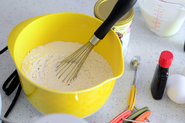 Whisking Dry Ingredients Together