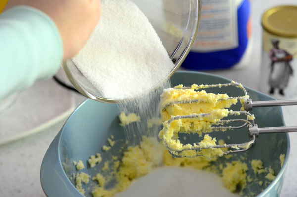 Creaming Together Butter and Sugar