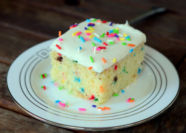 Homemade Funfetti Cake