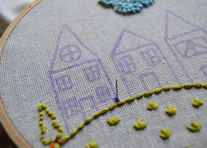 how to split stitch
