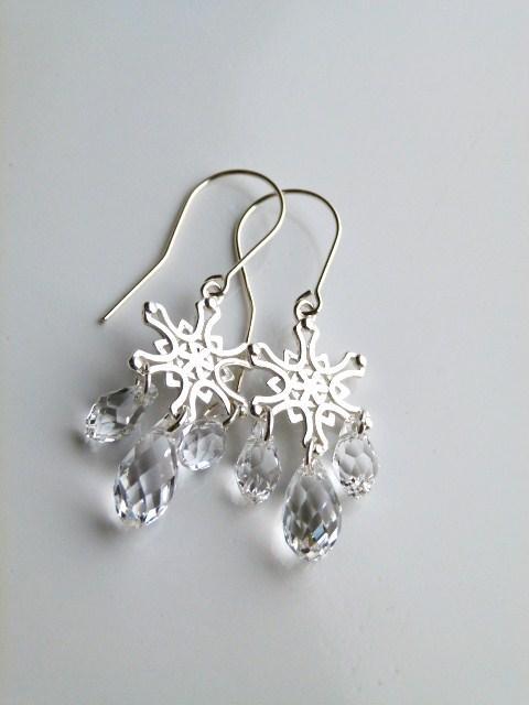 Snowflake Earrings