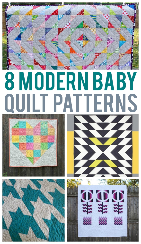 modern baby quilts