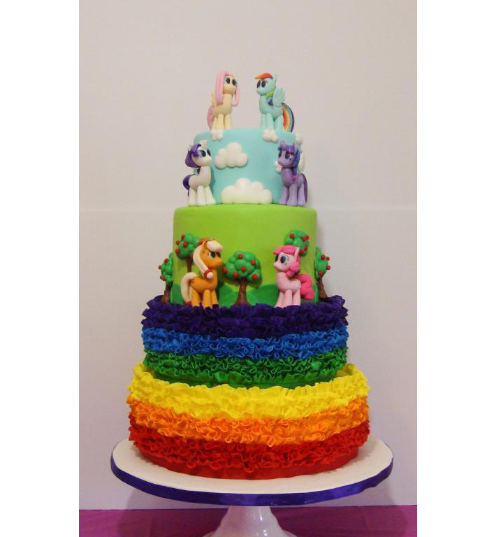 Pony birthday cake