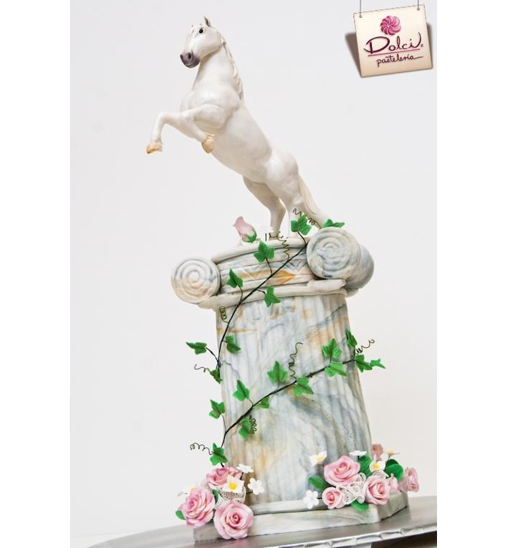 3-D Horse cake