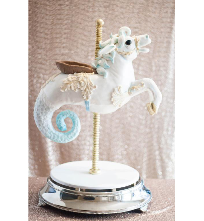 Sea horse cake