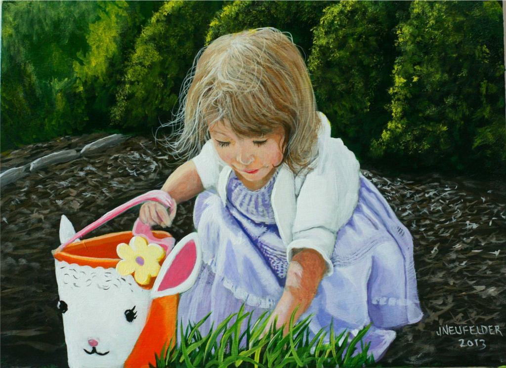 Easter Morning Painting