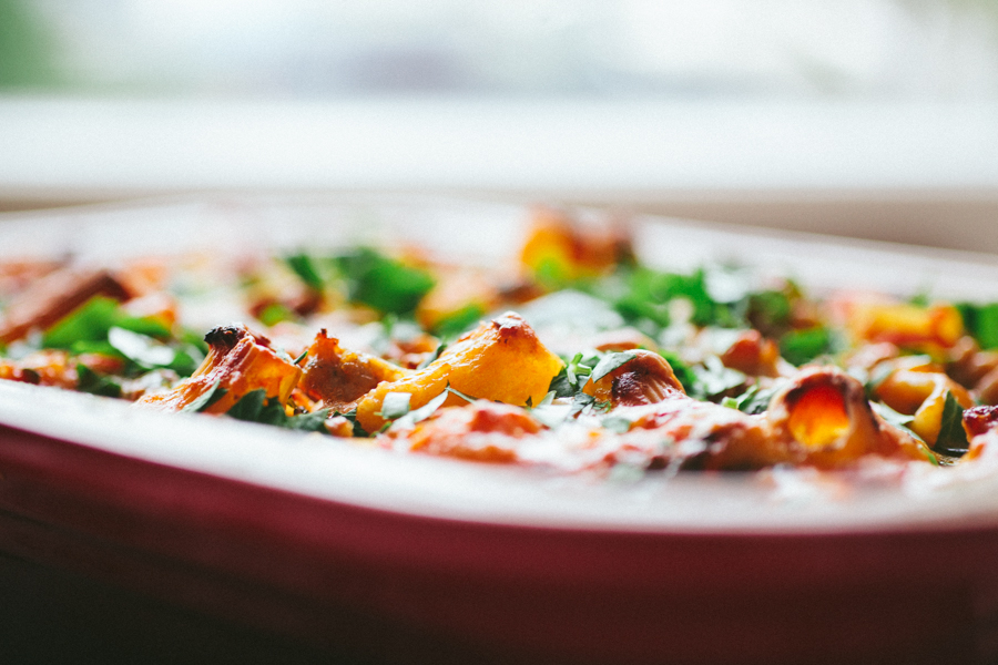 Baked Pasta with Creamy Tomato Sauce