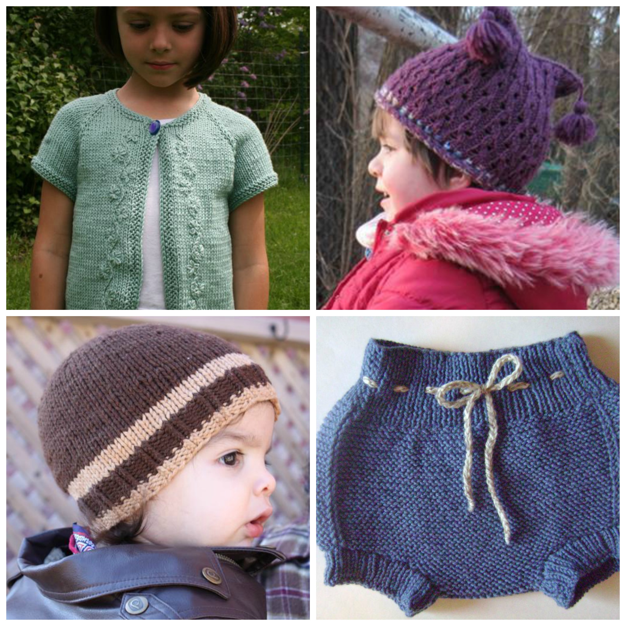 FREE Kids Knitting Patterns Book
