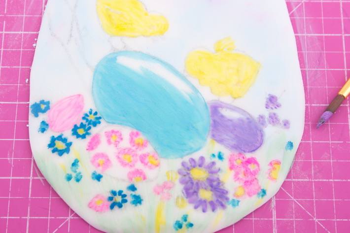 Paint in other details