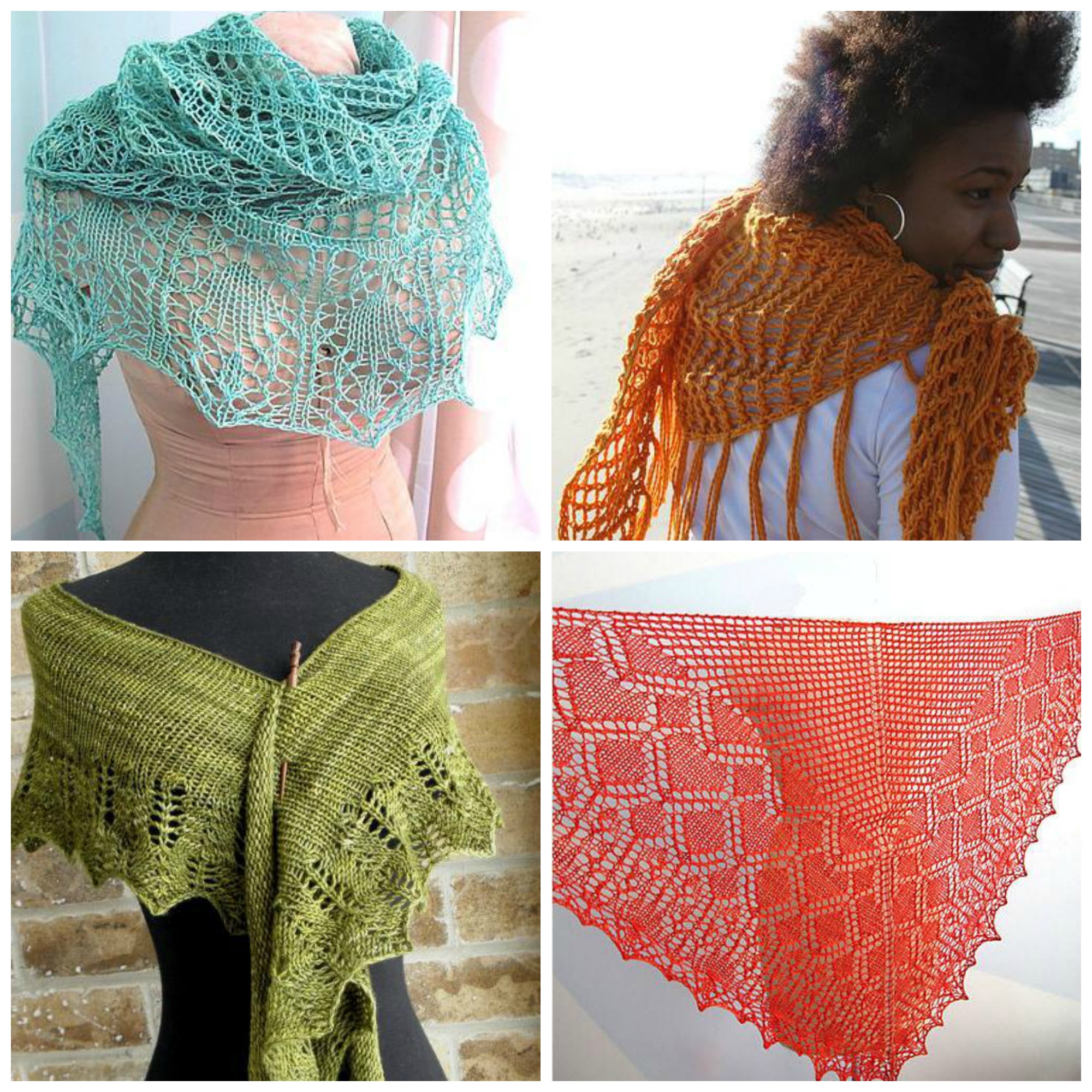Free Shawls Knitting Pattern eBook 2