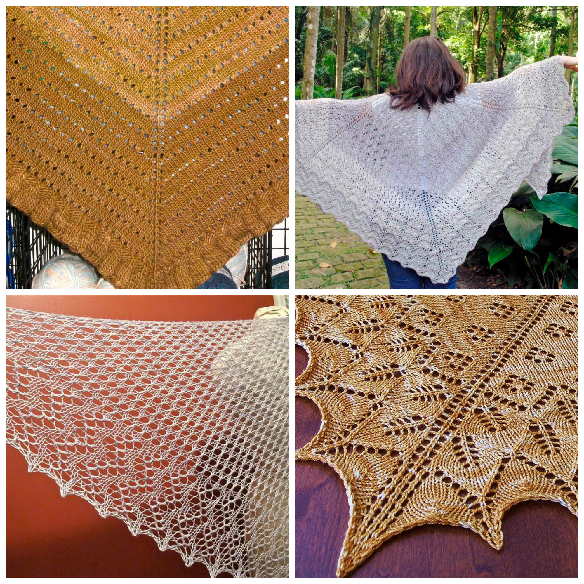 Free Shawls Knitting Pattern eBook