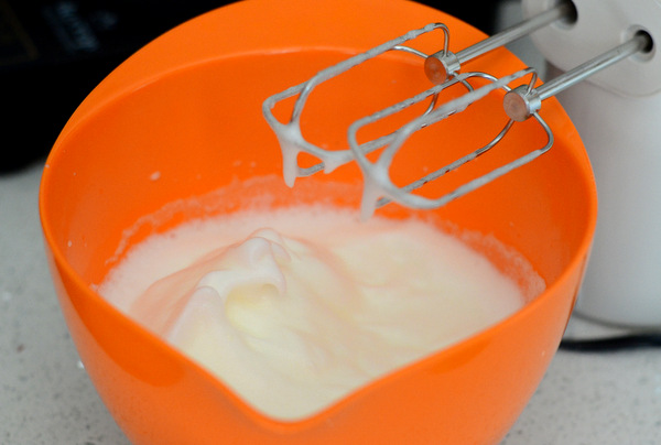 Egg Whites, Beaten to Stiff Peaks