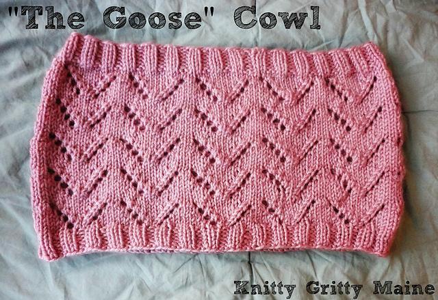 The Goose Cowl Knitting Pattern