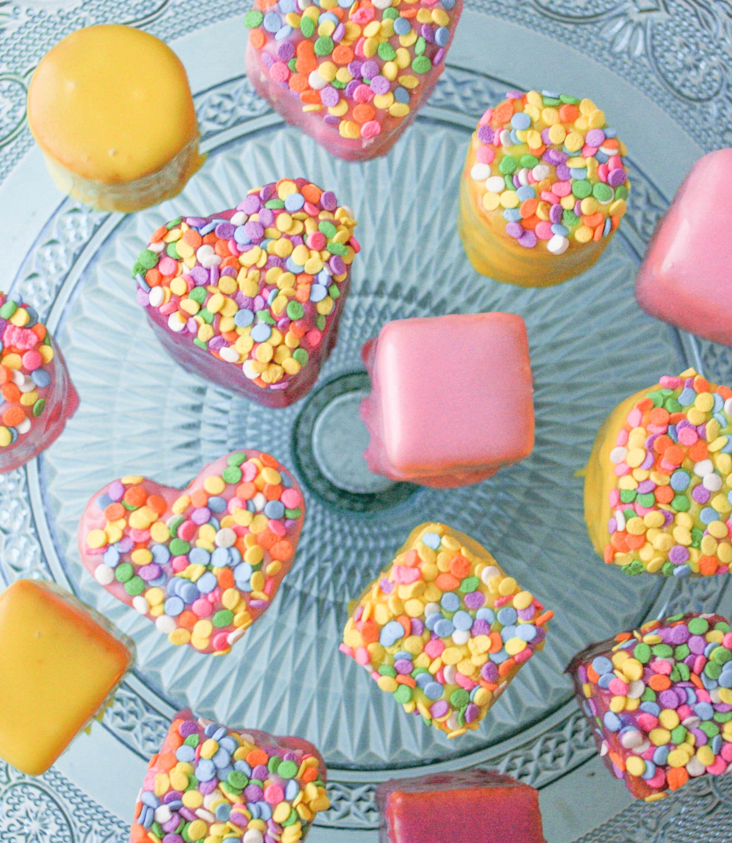 Poured Fondant Petit Fours | Erin Gardner | Bluprint