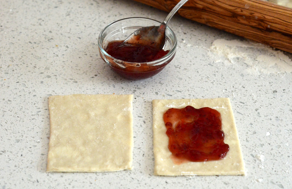 Preparing Pop Tart Filling