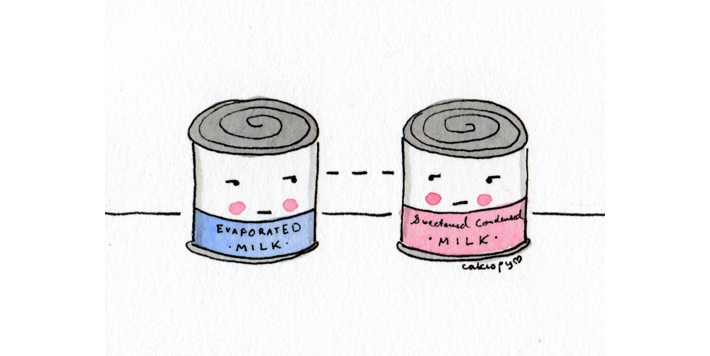 Sweetened condensed and evaporated milk