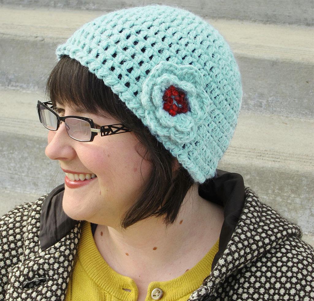 Quick & Simple Crochet Hat & Flower Kit