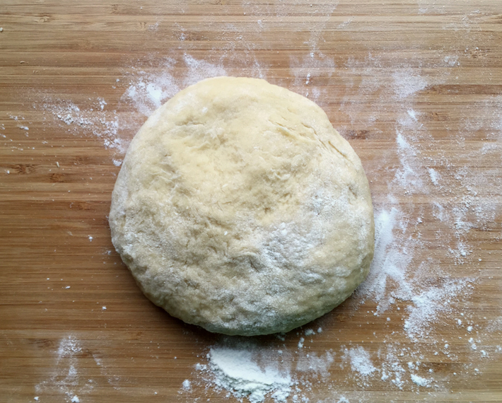 ball of doughnut dough