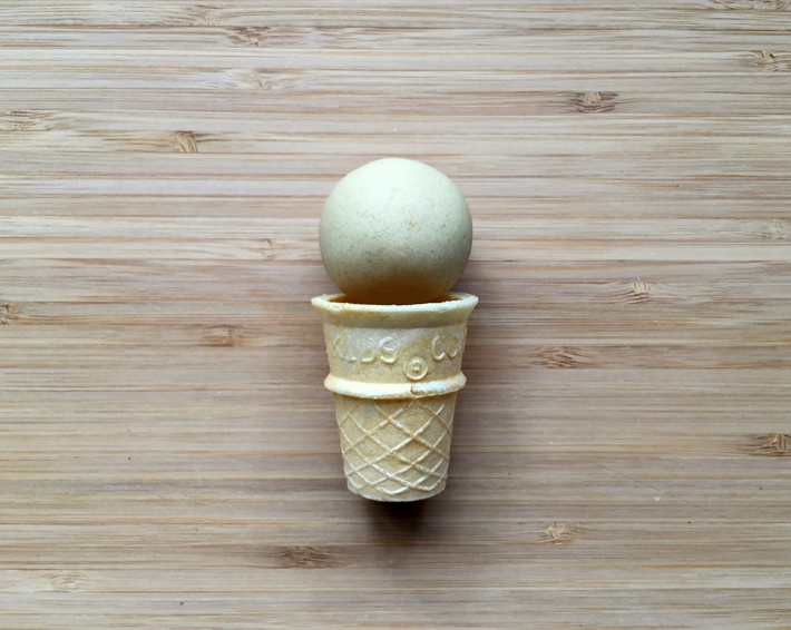 Cake Pop Size for Ice Cream Cone Cake Pop