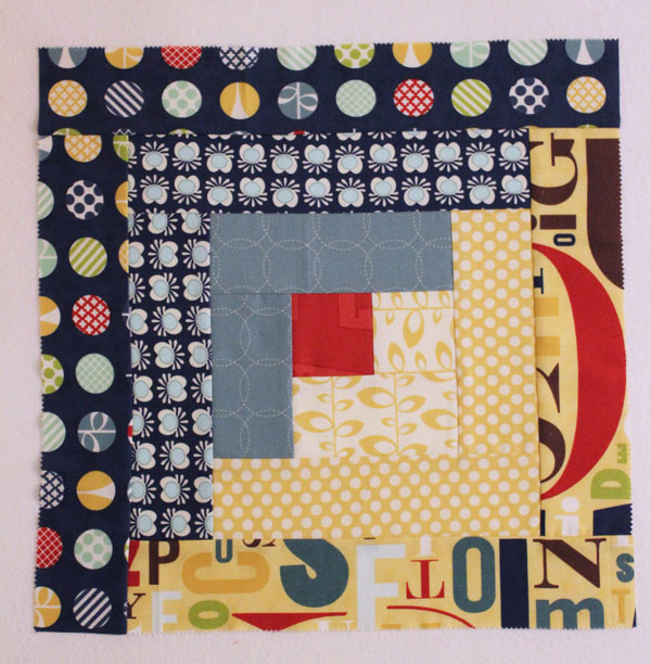 Free Log Cabin Quilt Pattern Block