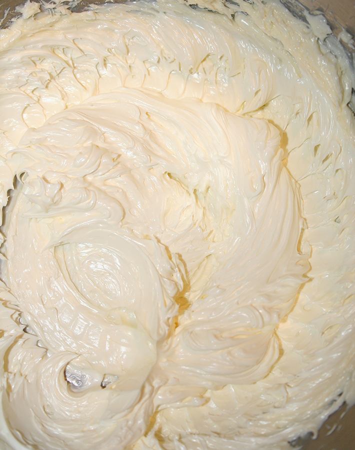Creamed butter