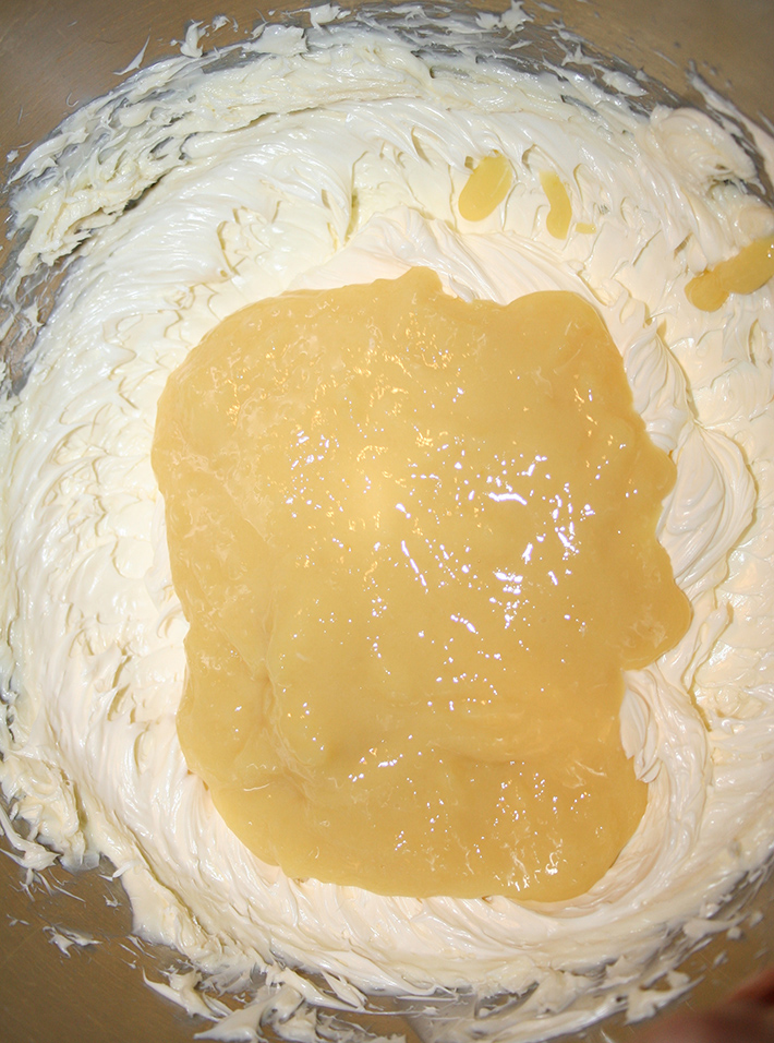 Custard and butter