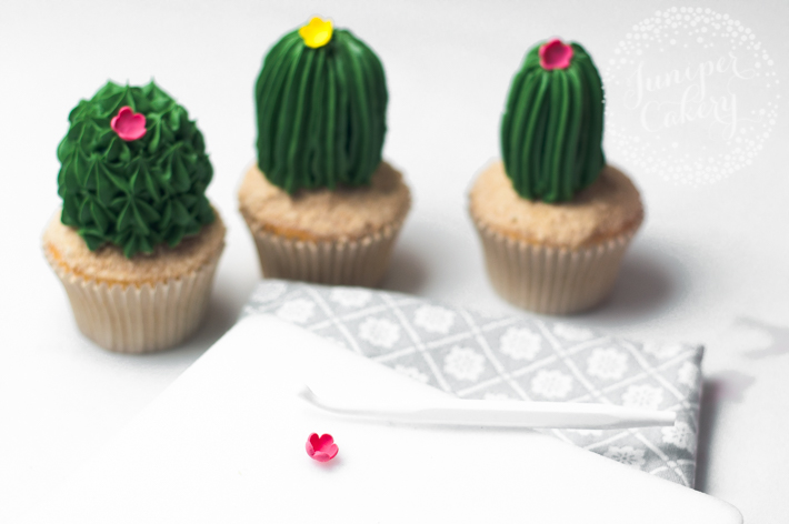 Fun cactus cupcake decorating guide