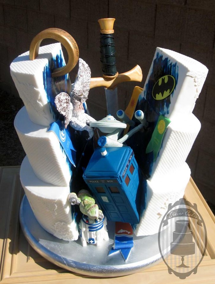 Devine Cakes Superhero Cake