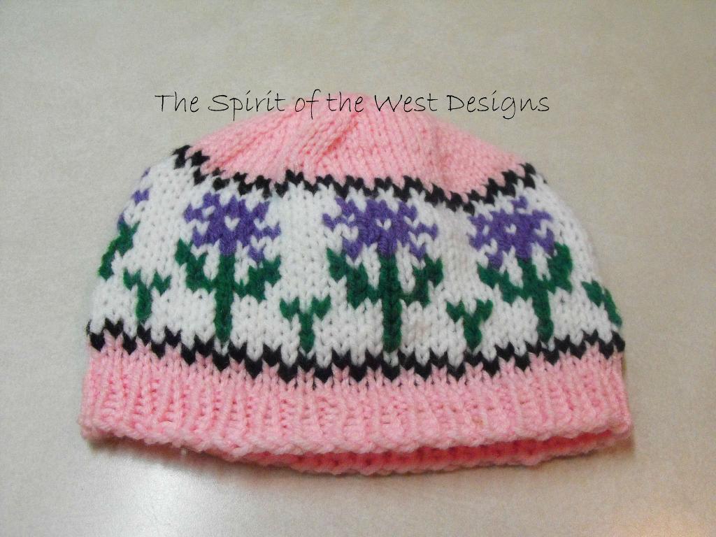 Showers Bring Flowers FREE Hat Knitting Pattern