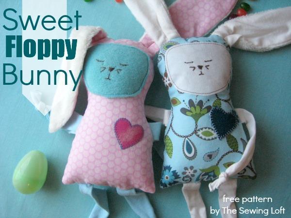 This floppy ear bunny is perfect for hugging!