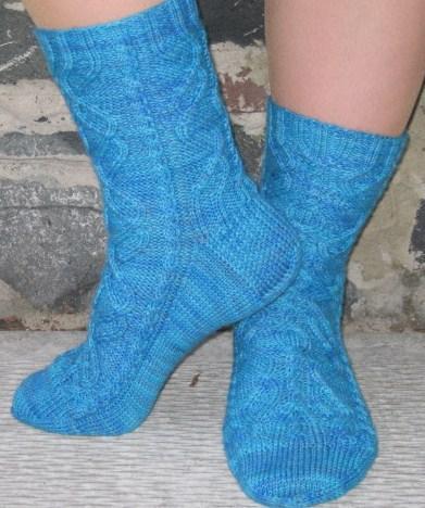 Eye of the Helix FREE Socks Pattern