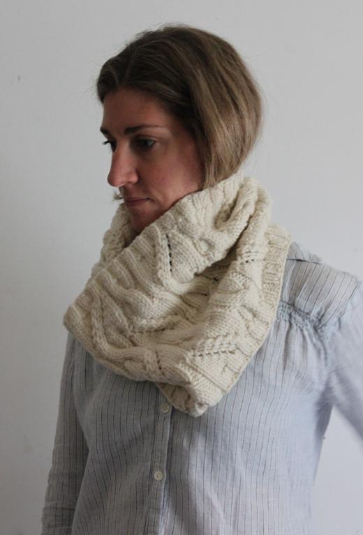 Snowy River Cowl FREE Knitting Pattern