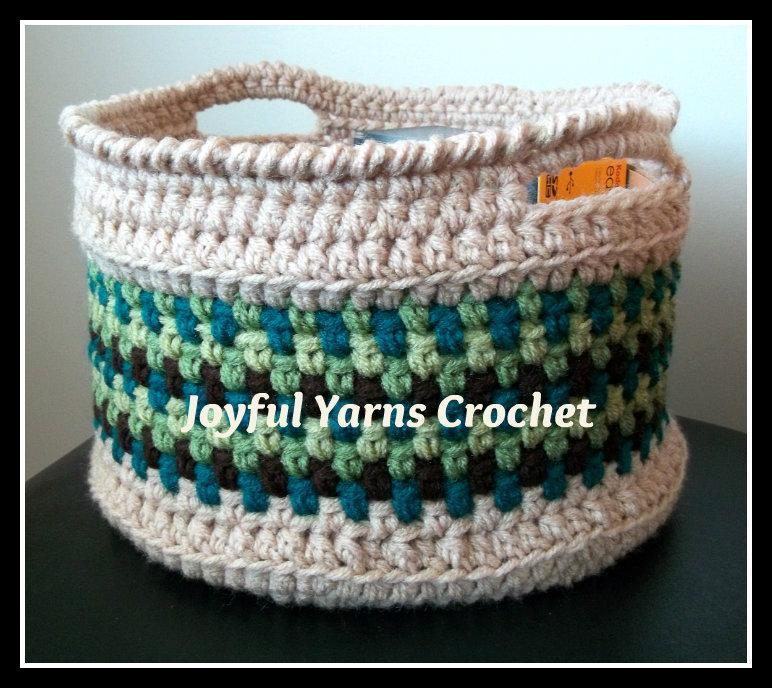 Free Crochet Basket Pattern