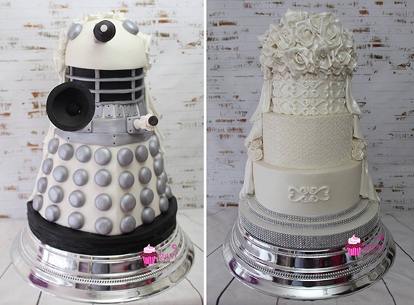 Star Wars Wedding Cake by Giant Cupcake