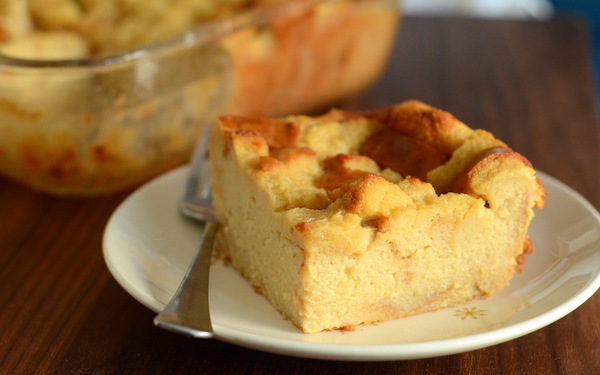 Easy Irish Cream Bread Pudding
