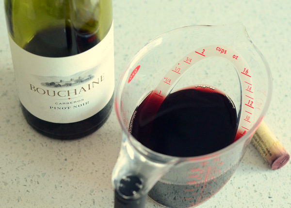 Pinot Noir for Red Wine Cake