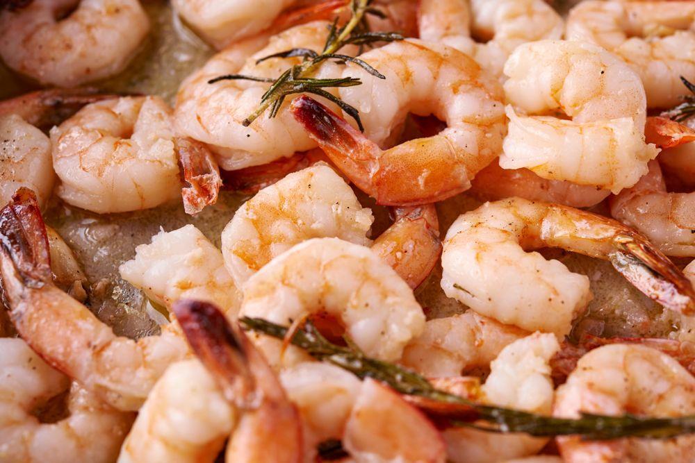 Roasted shrimp
