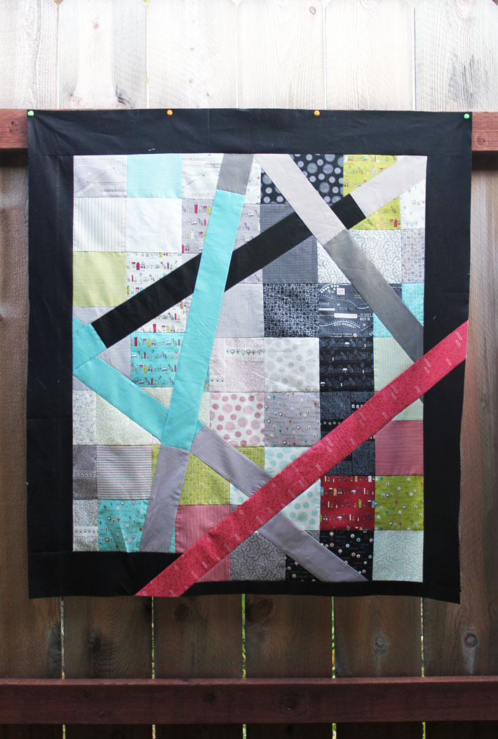 slashed charm pack quilt tutorial