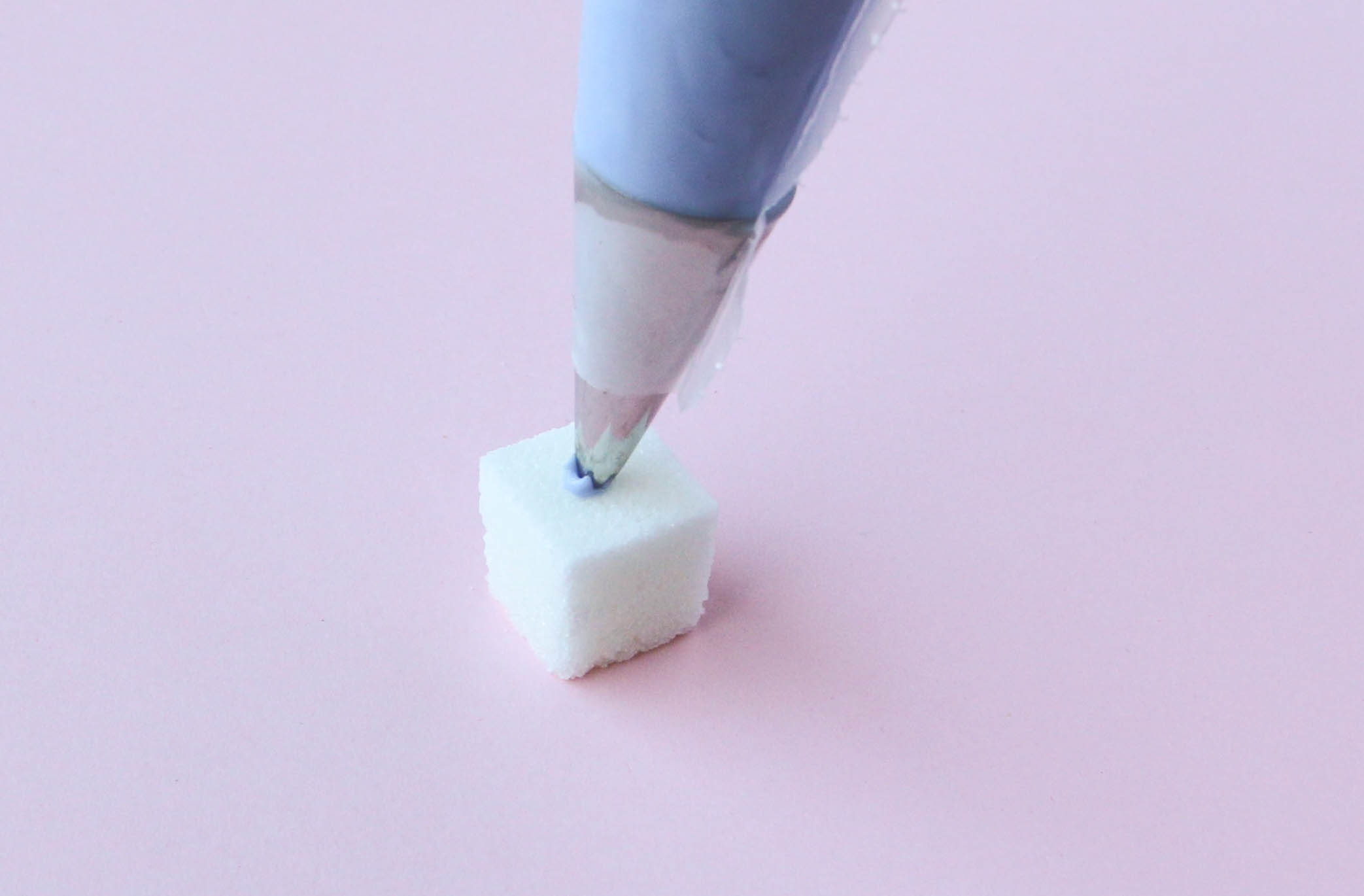 Piping Drop Flowers on Sugar Cubes | Erin Gardner