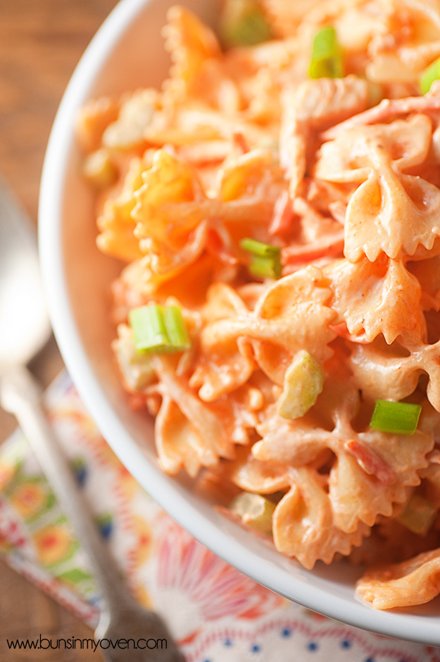 Buffalo Chicken Pasta Salad Recipe