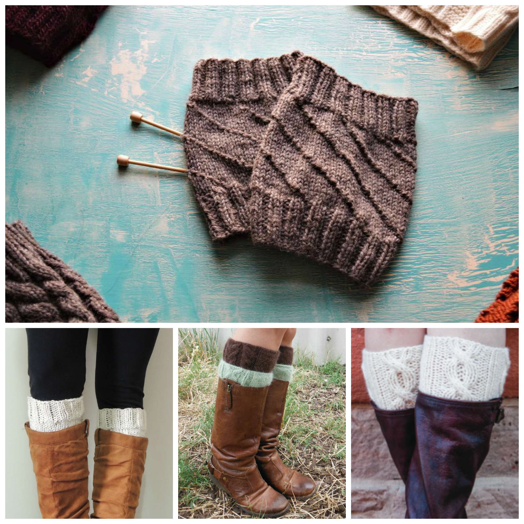 Boot Cuff Collage