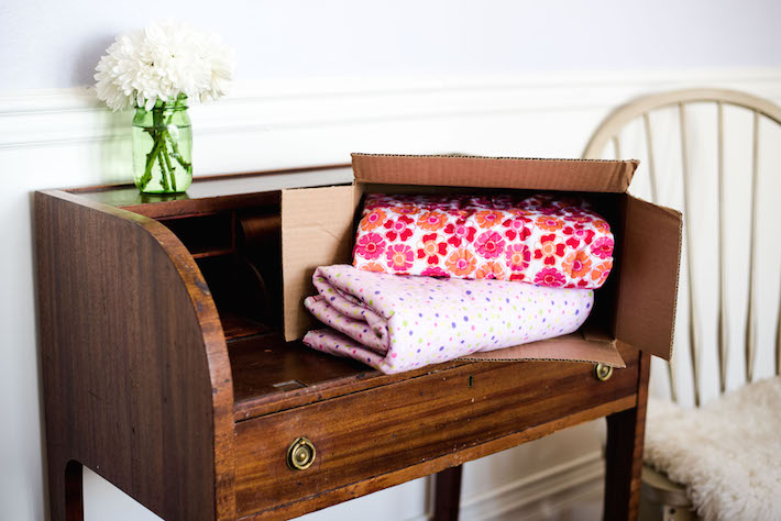 Blankets in a Box to Ship