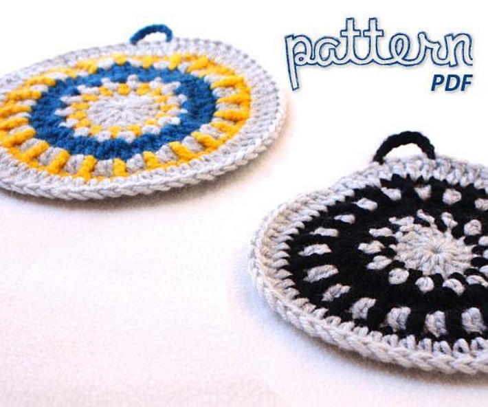 Extended double crochet Crafty tutorial pattern 2