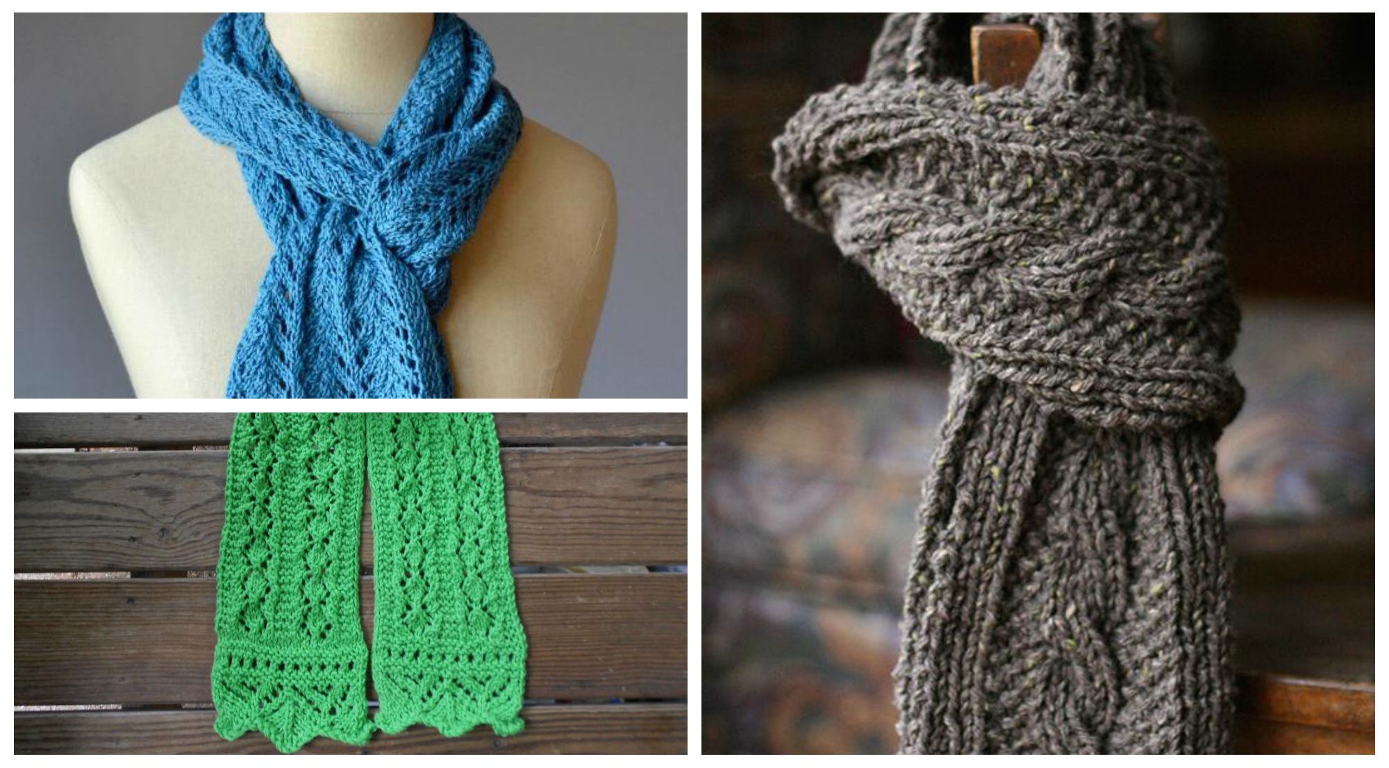 Free Knitting Patterns for Scarves