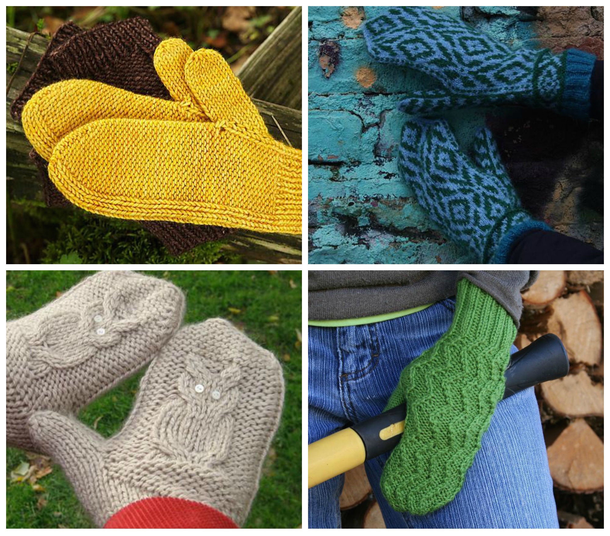 Free Mitten Knitting Patterns