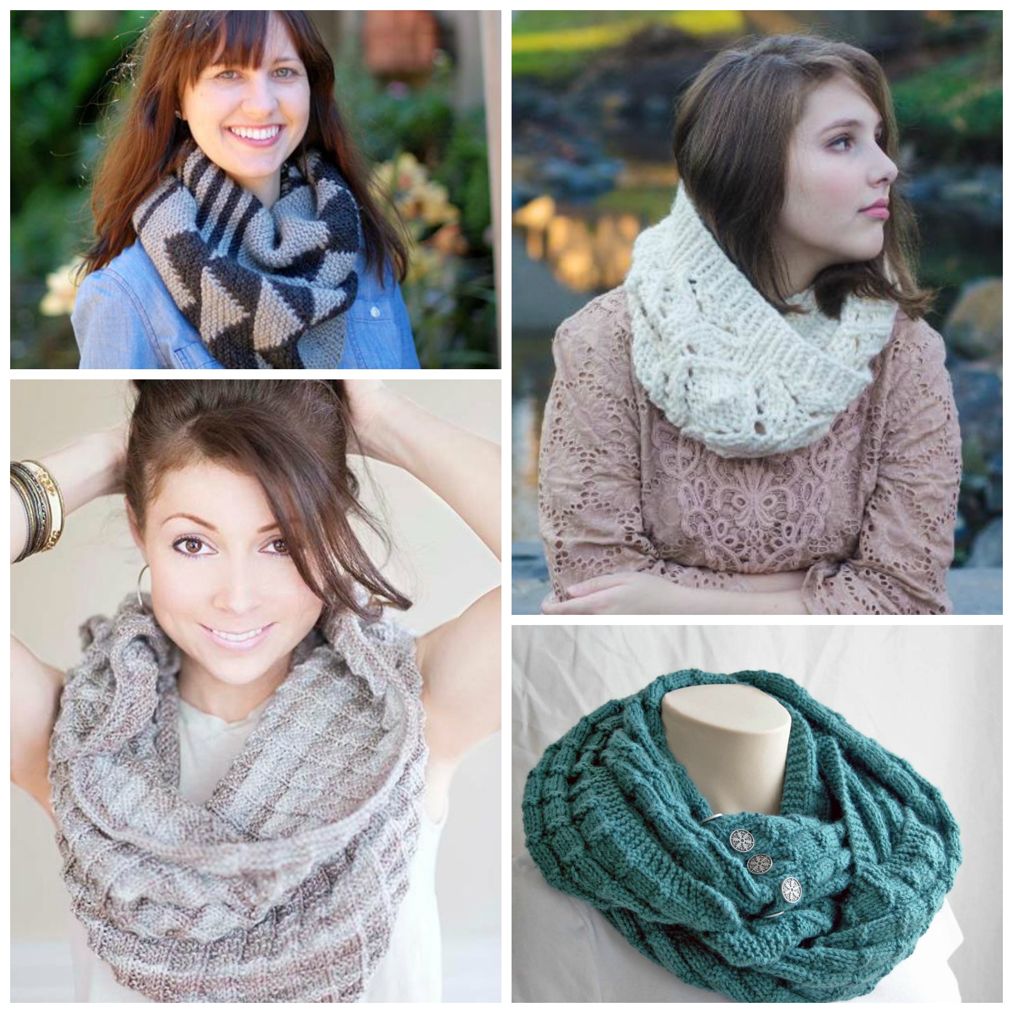 Infinity Scarf Collage