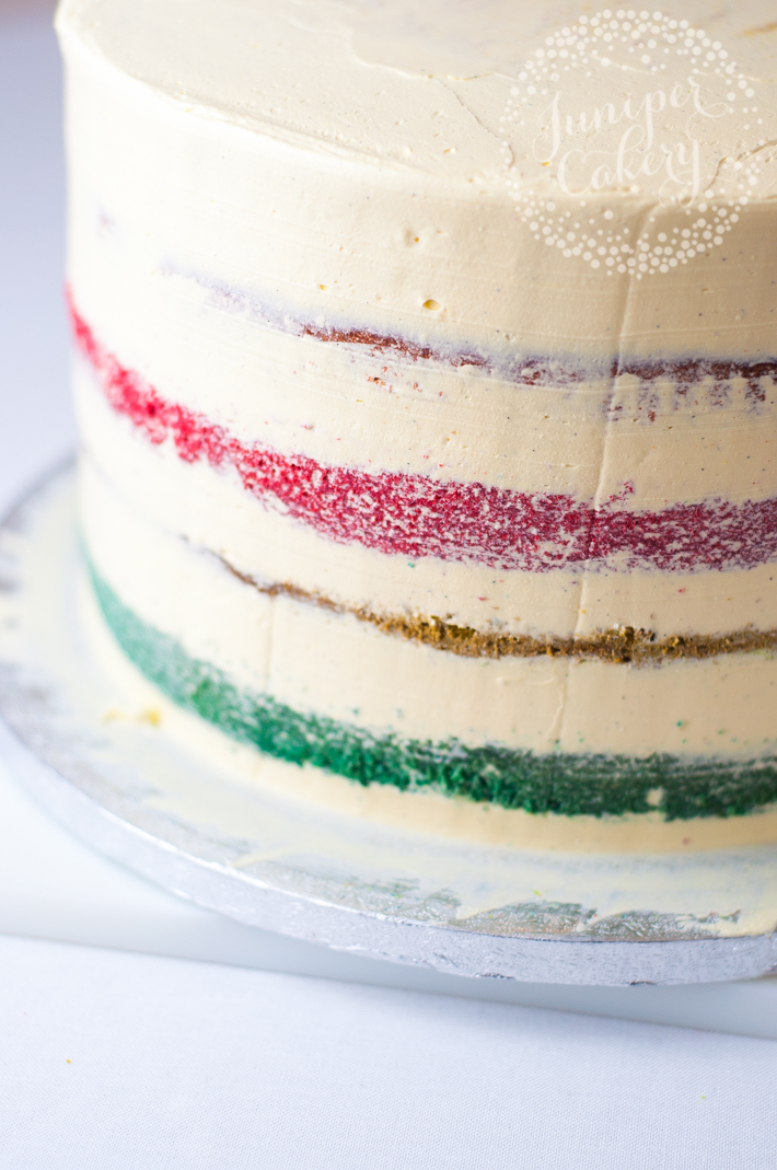Cook rainbow cake tutorial - perfect for birthdays