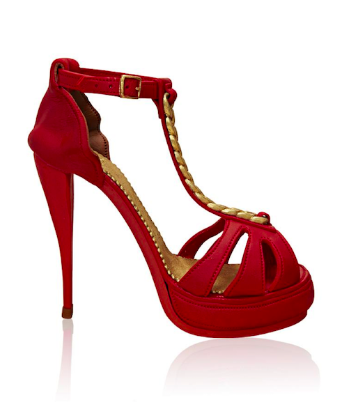 Shoe cake with pastillage