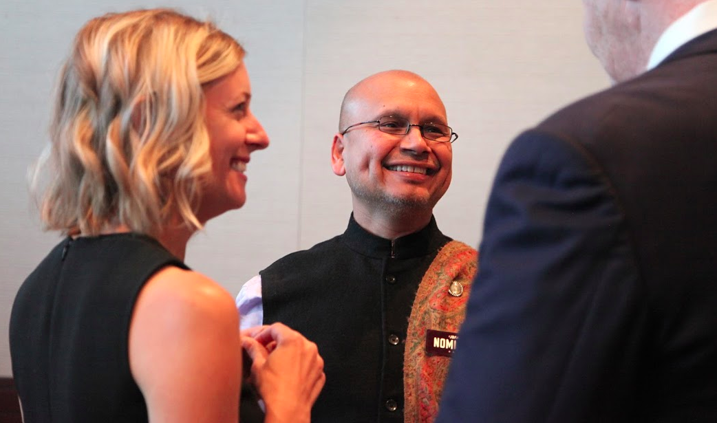 Chef Raghavan Iyer at the 2016 James Beard Awards