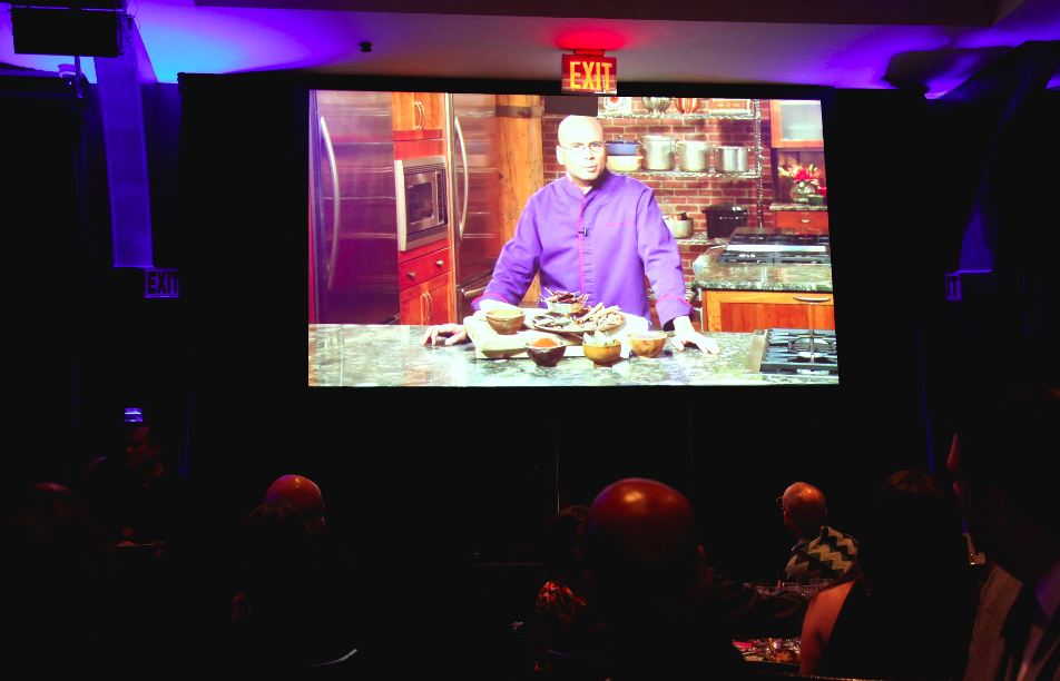 Clip of Indian Curries Bluprint class playing at James Beard Awards